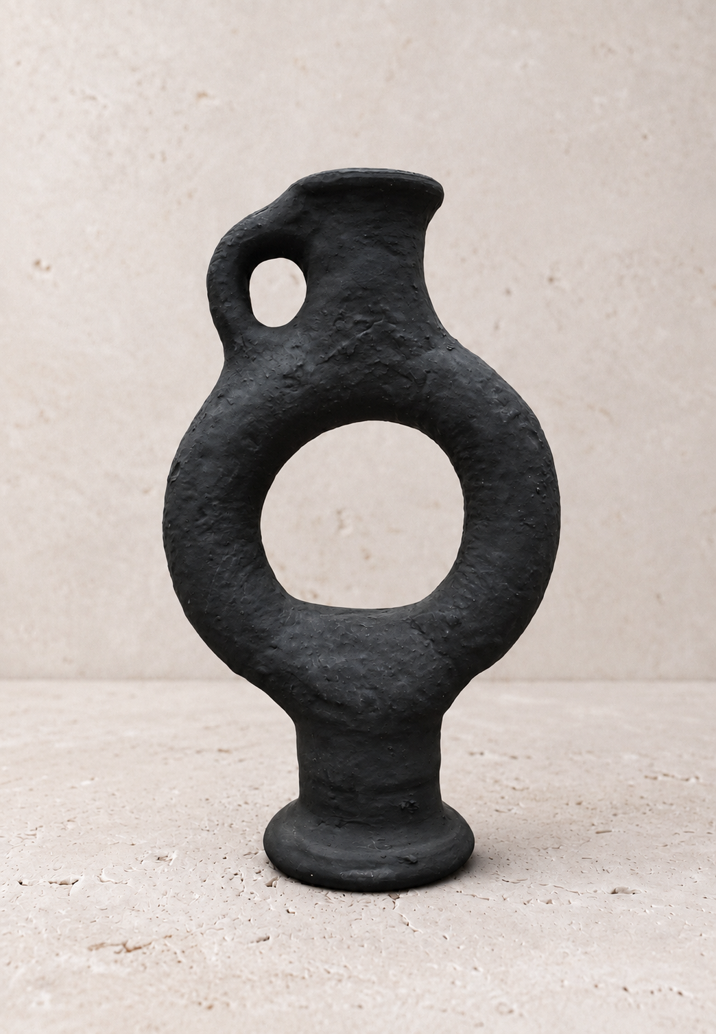 Obsidian Decorative Vase